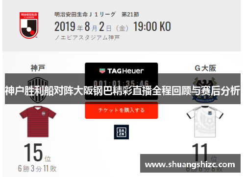 神户胜利船对阵大阪钢巴精彩直播全程回顾与赛后分析